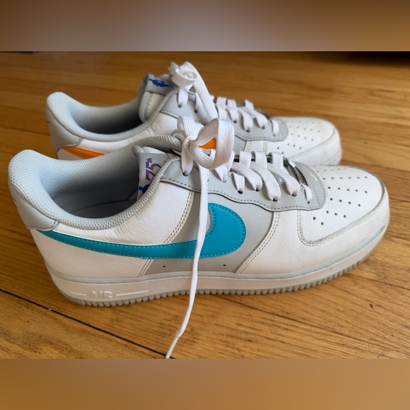 Nike Air Force 1 ‘07 LV8 NBA 75th Anniversary Men’s Size 11 - Picture 2 of 11